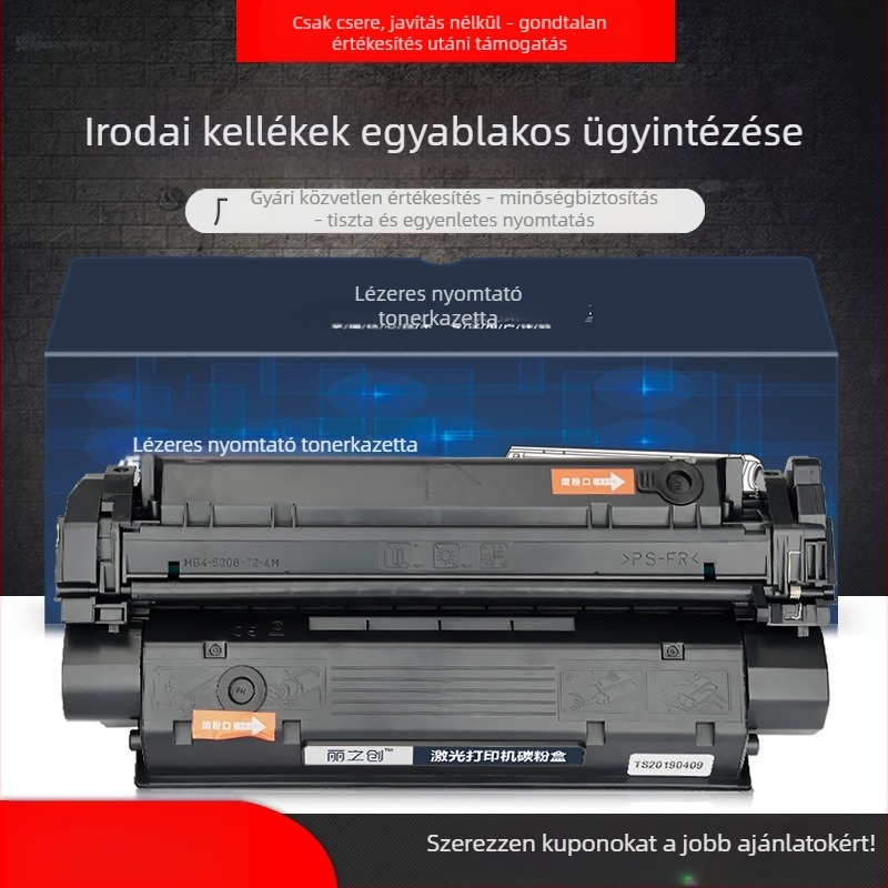 Canon CRG-W tonerkazetta D323 D383 nyomtatókhoz, FAX-L390 F398 L398S és L408S