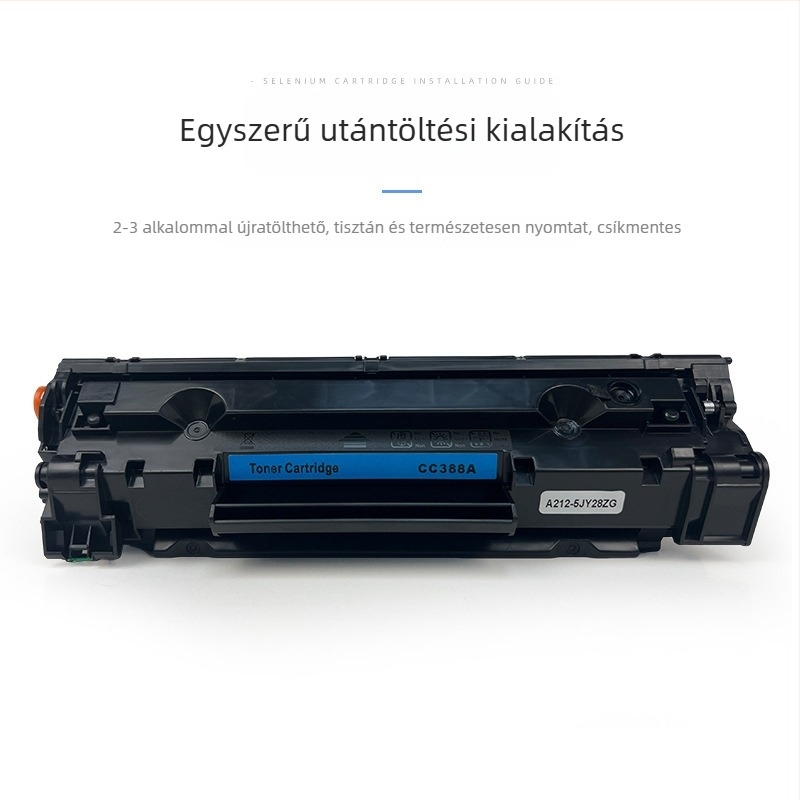 Zhengcai kompatibilis HP CC388A tonerkazetta HP LaserJet M1136, P1108, 1106, M126a/nw, 88A