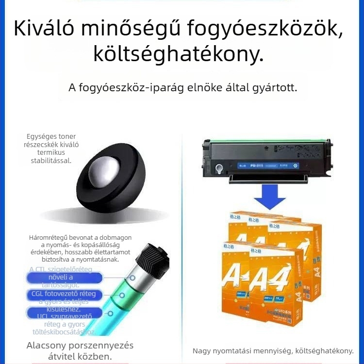 Tonerkazetta 2612A HP LaserJet 1010/1012/1015/1020/1022/3015/3020-hoz