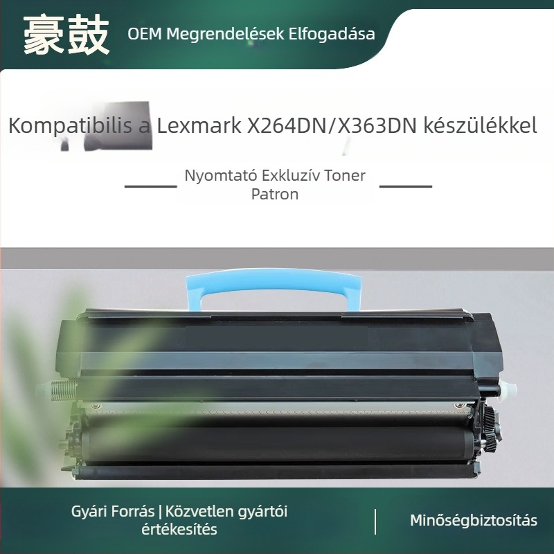 Lexmark X364: X264Dn tonerkazetta, X363Dn tintapatron, X264H21G tonerkazetta, X264H11G tintapatron