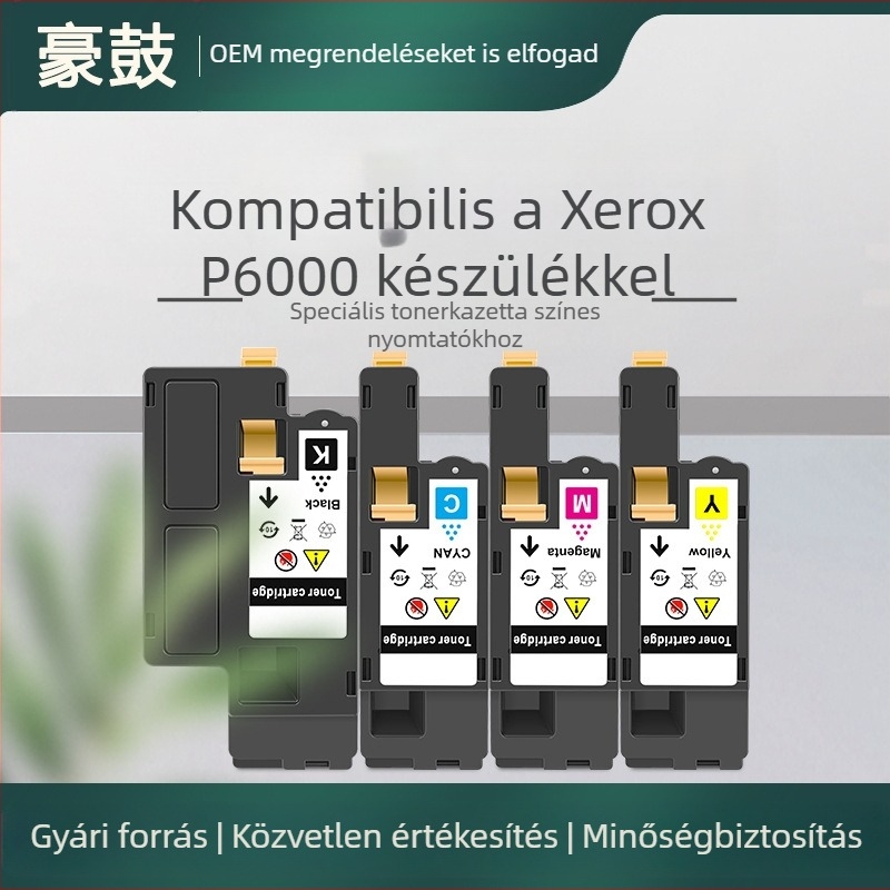 Xerox Phaser 6000 és WorkCentre 6015 kompatibil tonerkazetta, 106R01627/28/29/30