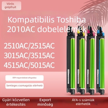 Toshiba 2010AC tonerkazetta, kompatibilis 2110AC, 2051C, 2551; dob egység 4555C/5055C