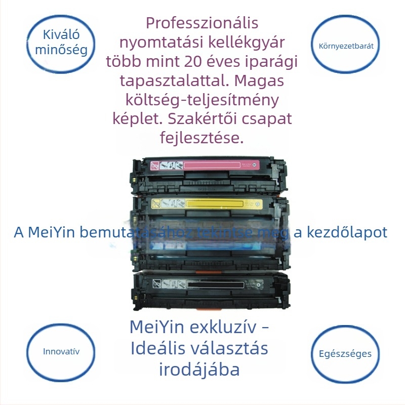 Meiyin 125A tonerkazetta HP CP1215 CP1515 CP1518 CM1312 nyomtatókhoz