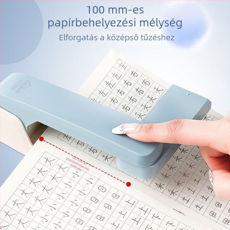 360°-os forgó tűzőgép diákoknak, közepes méretű otthoni használatra, többfunkciós és energiatakarékos