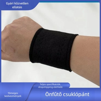 Önmelegedő, elasztikus csuklóvédő sporthoz