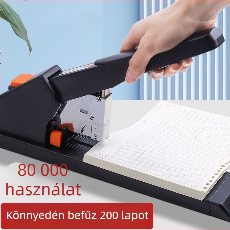 Nagy teherbírású tűzőgép 100 oldalig kötéshez