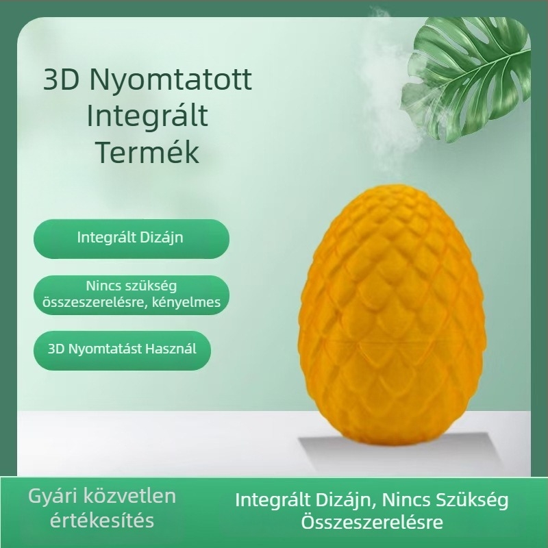3D-s nyomtatású sárkánytojás gyöngy dísz – húsvéti beltéri asztali dekoráció, ajándék