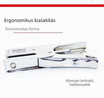 Lei Lei 618 Kézben tartható Fém Tűzőgép, Energiatakarékos, Kapacitás 2–20 Lap, Kompatibilis 24/6 Tűzőkapcsokkal