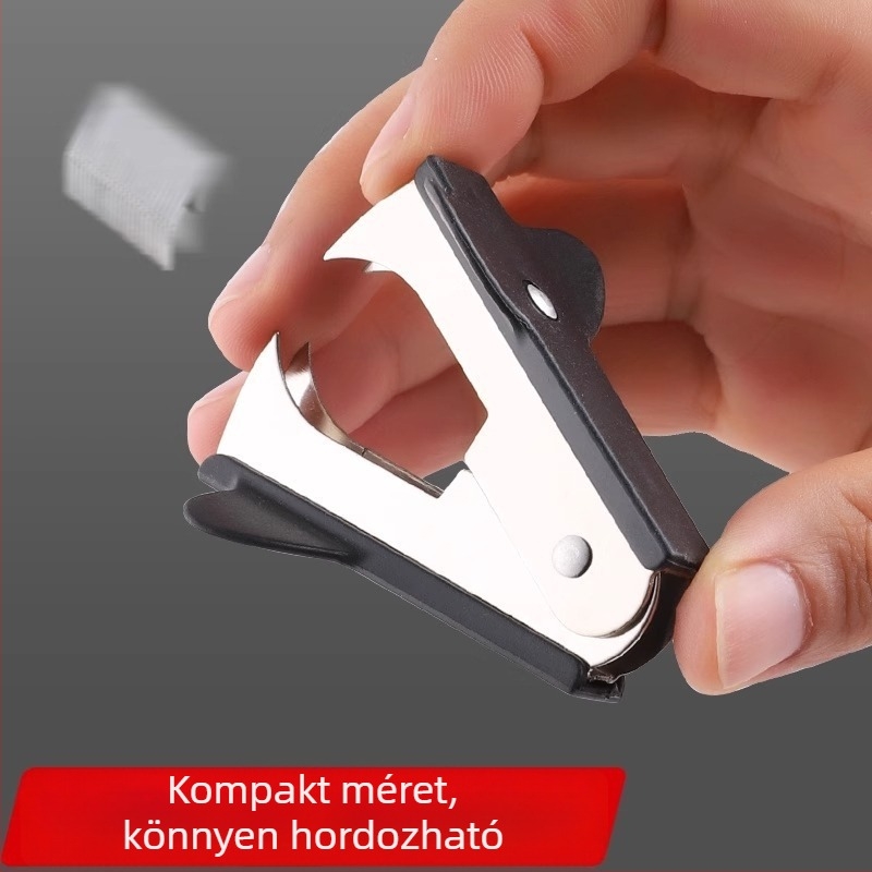 Hordozható tűzőkapocs-eltávolító – irodai és iskolai használatra