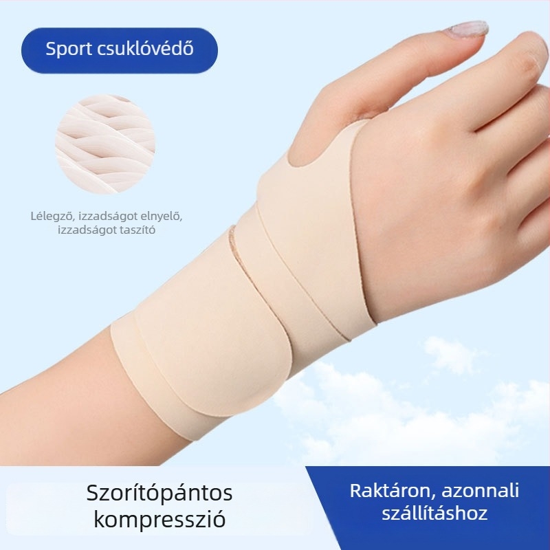 Uniszex csuklóvédő sporthoz, könnyű, badminton és tenishez