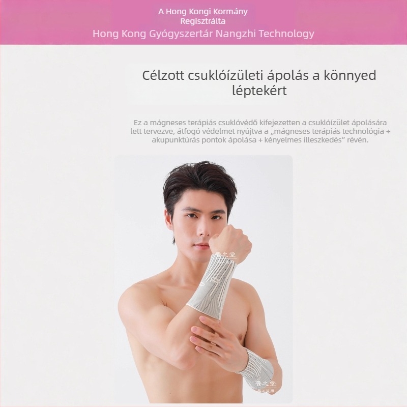 Távoli infravörös gyógyfüves mágneses terápia csuklópánt, önmelegedő, uniszex