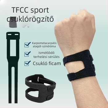 TFCC-sérült csukló rögzítő — sportos csukló-támasz, rehabilitáció billentyűzet-használathoz