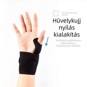 Sportos csuklóvédők kosárlabdára, tollaslabdára és tenisze – könnyű, uniszex