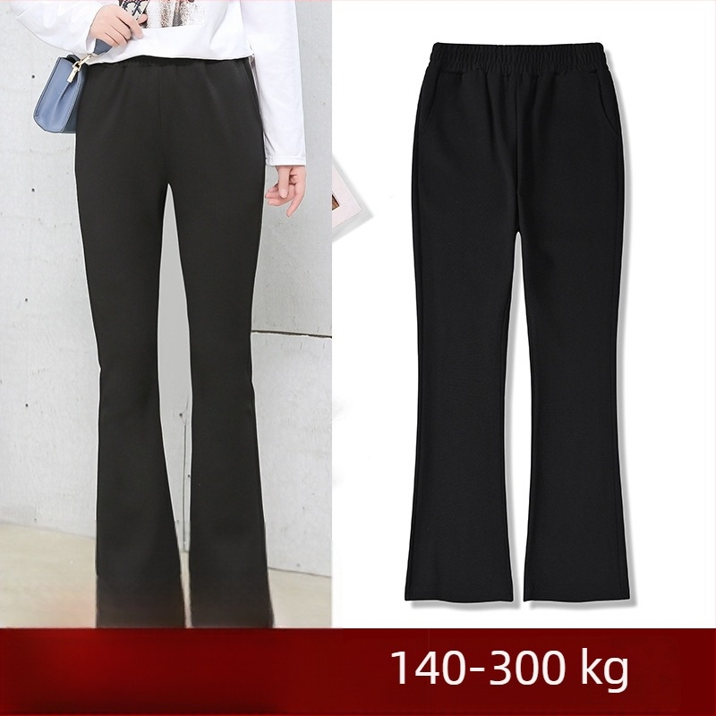 260 plusz méretű harangnadrág nőknek, méret 250, K6004