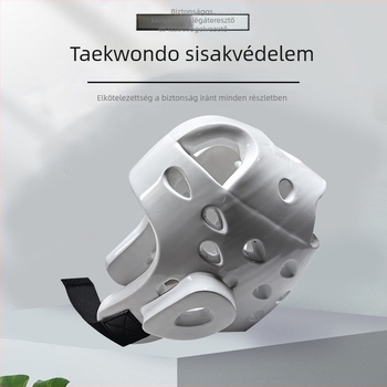 Felnőtt Taekwondo-edzés fejvédő arcvédővel – bokszhoz tervezett fejvédő, NBR anyag