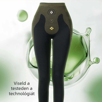 Magas derekú formázó jóga leggings – 9/10 hossz, szoros fazon, anyag: nylon és spandex