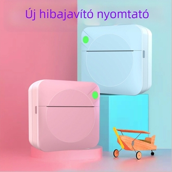 Meow Meow diák mini hordozható Bluetooth hőnyomtató telefonos fényképekhez