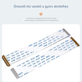 EDP LCD szalagkábel, 0,5 mm lépés, 30-pin, I-PEX csatlakozó