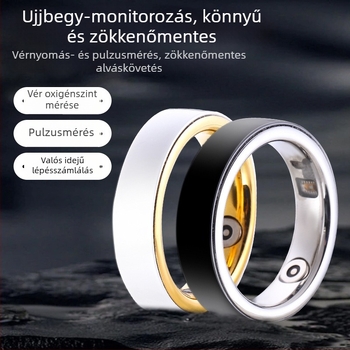 IF-R03C Párok számára vízálló okos gyűrű, szívritmus és alvás monitorozása, Bluetooth