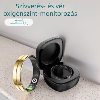 R11 okosgyűrű a szívritmus és a vér oxigénszint mérésére, egészségügyi nyomon követés, alvásfigyelés, aktivitás és lépésszámlálás, többfunkciós gyűrű