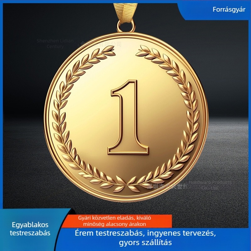 Személyre szabott fémmedálok sporteseményekre, maraton emlékmedálok, óvodai és iskolai kosárlabda kitüntetések