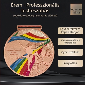 Anyák napi online maratoni medál – személyre szabott emlékérme sporteseményekhez