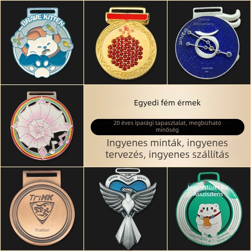 Anyák napi online maratoni medál – személyre szabott emlékérme sporteseményekhez
