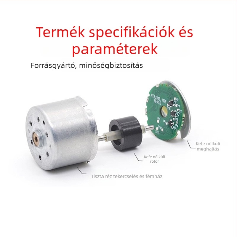 DR-BLDC-2418 DC brushless motor elektromos borotvákhoz, kézi porszívókhoz és elektromos fogkefékhez