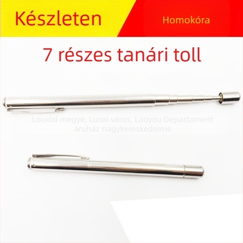 7-szekciós rozsdamentes acél visszahúzható oktatási bot