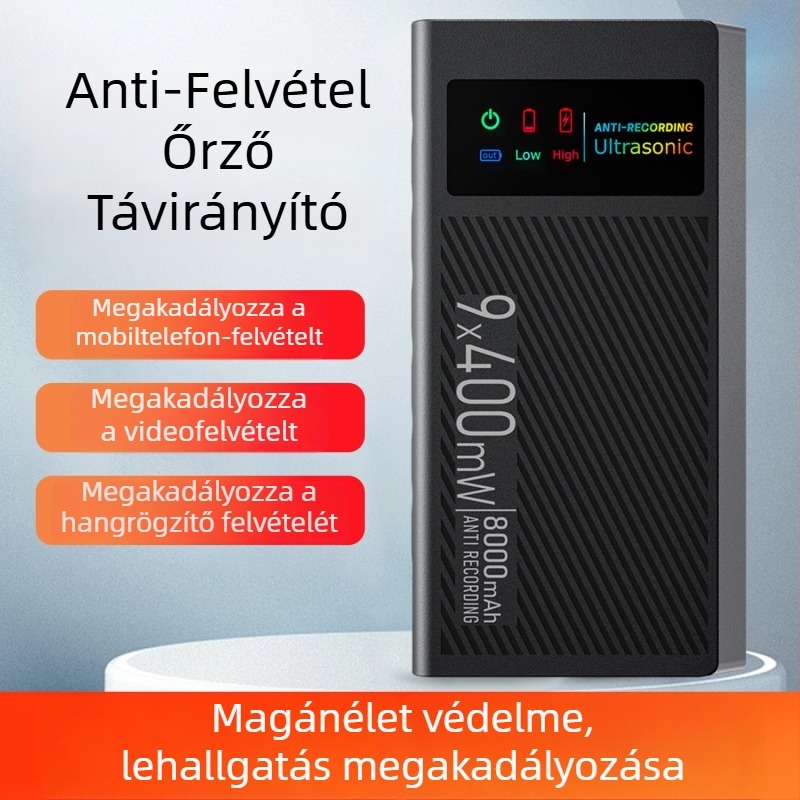 Konferenciaterem anti‑felvétel védelem — lehallgatás elleni védelem és videó kiszivárgásának megelőzése