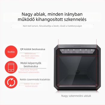 MP7000 QR-kódolvasó platform bevásárlóközponti pénztárgéphez, gyors vonalkódolvasó