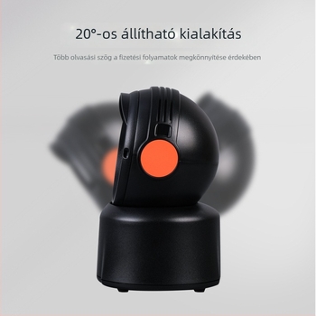 First News USB 1D/2D asztali vonalkódolvasó POS-hoz, szupermarketek és gyógyszertárak számára, fizetési kódok és orvosi vonalkódok olvasása