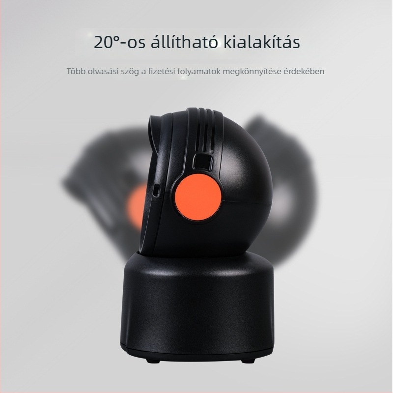 First News USB 1D/2D asztali vonalkódolvasó POS-hoz, szupermarketek és gyógyszertárak számára, fizetési kódok és orvosi vonalkódok olvasása