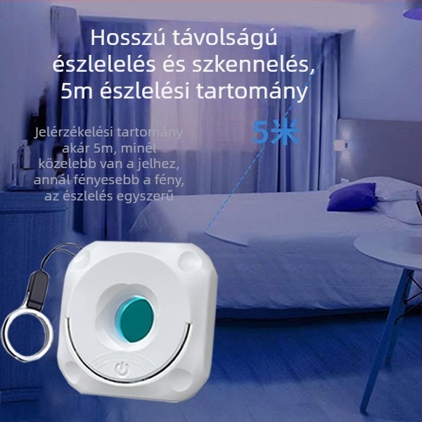 D5 vezeték nélküli kémkamera-detektor infravörös észleléssel — hordozható utazáshoz