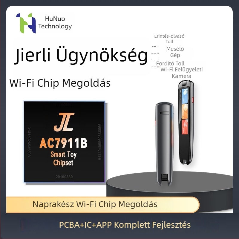 AC7911B Jieli videóchip beépített Wi‑Fi és Bluetooth, QFN48 csomagolás, endoszkópos mesélő eszköz és szkennelő toll