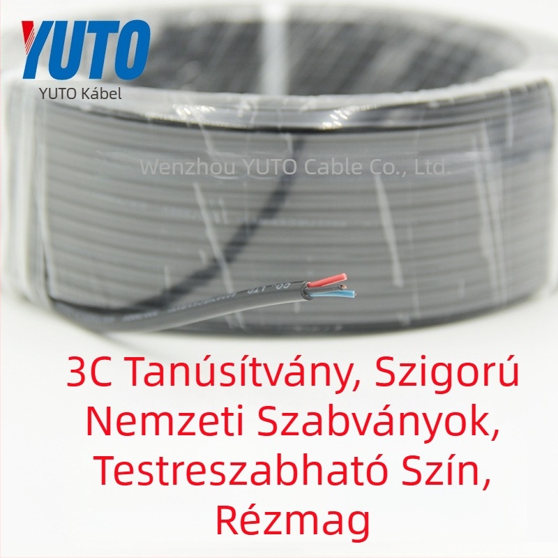 RVV tápkábel 3x0.2/0.3/0.5 mm² pénzszámlálóhoz és hamisítvány-detektorhoz