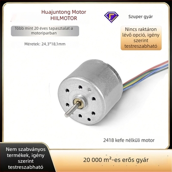 Brushless DC mikromotor személyes ápoláshoz és elektromos hajvágóhoz
