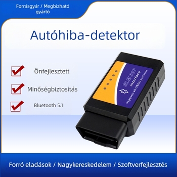 Bluetooth ELM327 OBD2 V2.1 autódiagnosztikai eszköz és hibakereső szkenner