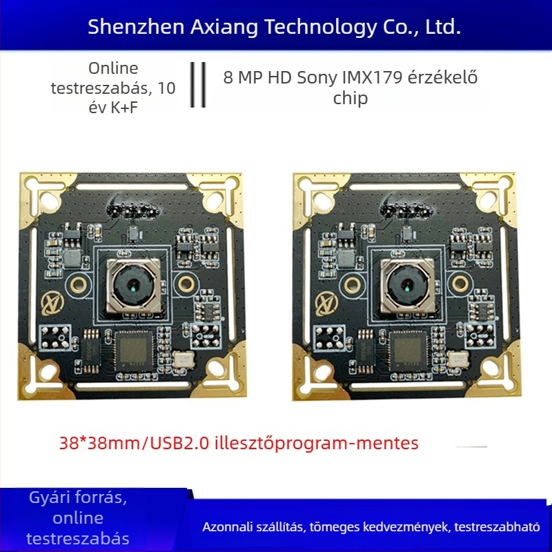 8 MP USB kamera modul autófókusz, mikroszkóp és ipari berendezésekhez, CMOS IMX179 érzékelő