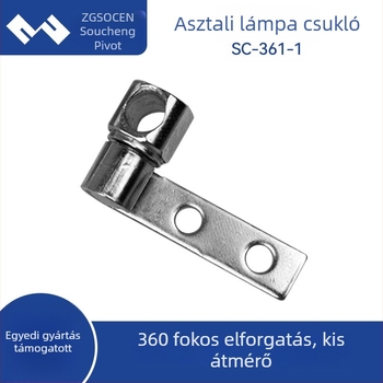 361-1 Csillapított forgó tengely asztali lámpa számára, összecsukható dokumentumkamera állványhoz, felső és alsó csuklók