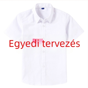 Férfi 3D-digitális nyomtatású DIY ing, testreszabható divat