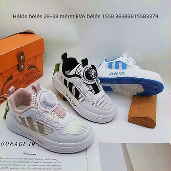 Gyerekeknek szóló mesh felső részű sportcipő, dad shoes stílus, 28–33 méret, 2026-os új modell, gyerek futócipő tavasz–őszre
