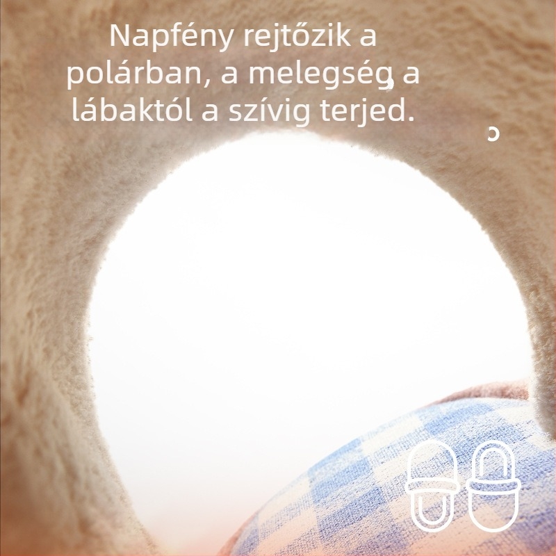 Happy Mary grizzly medve gyerekpapucsok, fiúknak, beltéri meleg papucsok
