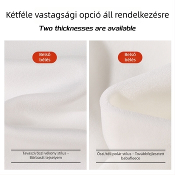 Pamut fleece kapucnis pulóver, vállak leeső, laza szabás, egyszínű, kerek nyakú, hosszú ujjú