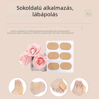 Nyáron átjárható sarokvédő párnák magas sarkú cipőkhöz, a dörzsölés megelőzésére