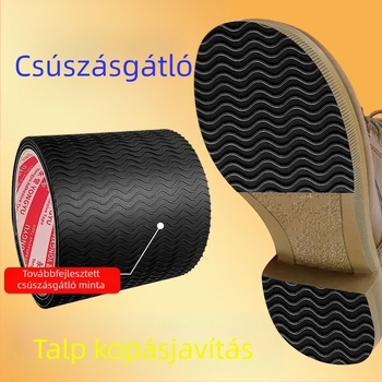 Öntapadós csúszásmentes gumitalpbetét cipőkhöz – csúszásgátló folt magas sarkú cipők és bőrcipők számára