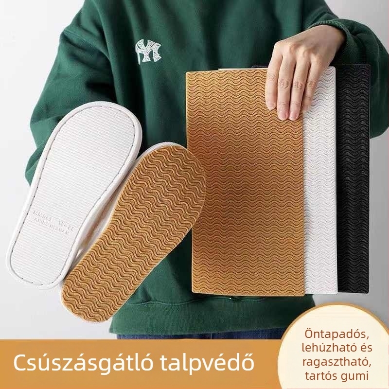 Öntapadós csúszásmentes gumitalpbetét cipőkhöz – csúszásgátló folt magas sarkú cipők és bőrcipők számára