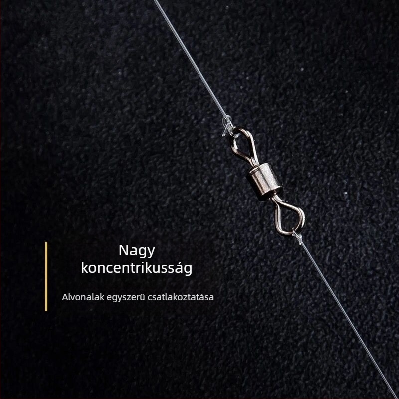 8 alakú gyűrű — nehéz teherbírású gyors kioldó csatlakozó horgászfelszereléshez