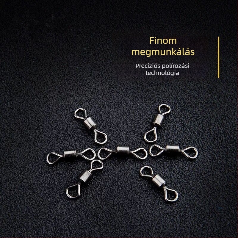 8 alakú gyűrű — nehéz teherbírású gyors kioldó csatlakozó horgászfelszereléshez