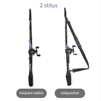 Horgászbot védőtok tároló hevederrel